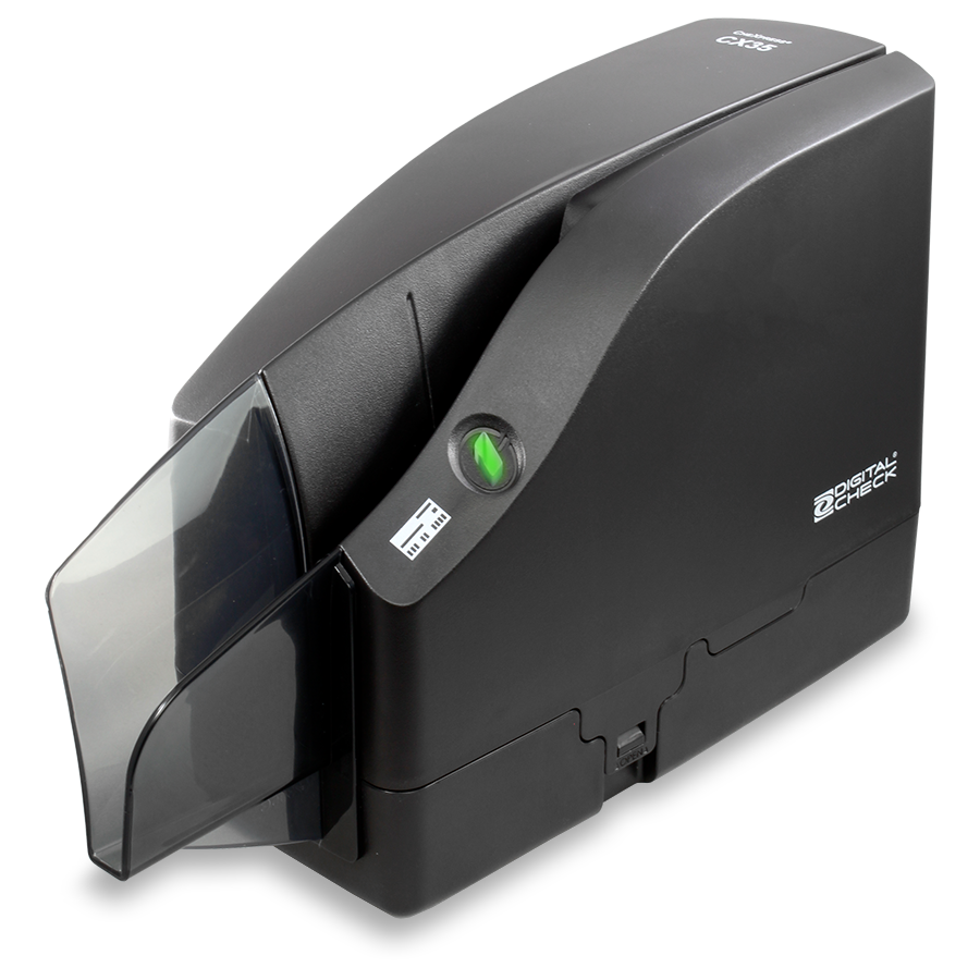 CheXpress CX35 Digital Check Scanner, Single Feed, No Inkjet
