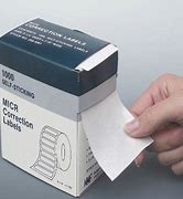 520072 Micr Correction Labels 1 3/4 x 7/16